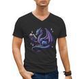 Book Lover Dragon Reading Cool Fantasy Women Girls Kids Men Men's V-Neck T-Shirt Book Lover Dragon Reading Cool Fantasy Women Girls Kids Men Men's V-Neck T-Shirt