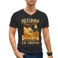 Book Lover Moth Mothman Book Club Reading Into Shadows Men's V-Neck T-Shirt Book Lover Moth Mothman Book Club Reading Into Shadows Men's V-Neck T-Shirt