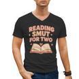 Book Lover Pregnancy Announcement Reveal Smut Men's V-Neck T-Shirt