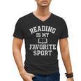 Book Lover Reading For Teachers Students Librarians Men's V-Neck T-Shirt Book Lover Reading For Teachers Students Librarians Men's V-Neck T-Shirt