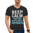 Book Of Mormon LDS Missionary Church Of Latter Day Saints Men's V-Neck T-Shirt