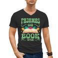 Book And Pajama Pajamas On Book Open Men's V-Neck T-Shirt Book And Pajama Pajamas On Book Open Men's V-Neck T-Shirt