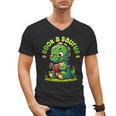 Book A Saurus Bookasaurus Dinosaur Book Girls Boys Toddler Men's V-Neck T-Shirt