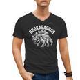 Book T-Rex Dino Bookworm Reading Book Dinosaur Men's V-Neck T-Shirt