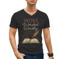 And Booked Afro Literary Pride Book Club Culture Men's V-Neck T-Shirt And Booked Afro Literary Pride Book Club Culture Men's V-Neck T-Shirt