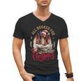 All Booked For Christmas Dragon Men's V-Neck T-Shirt