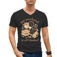 My Weekend Is All Booked Cozy Book Lover Reading Men's V-Neck T-Shirt