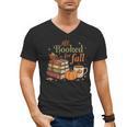 All Booked For Fall Books Coffee Fall Leaves Pumpkins Autumn Men's V-Neck T-Shirt All Booked For Fall Books Coffee Fall Leaves Pumpkins Autumn Men's V-Neck T-Shirt