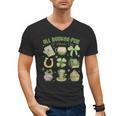 ALL Booked For St Patricks Day Bookish Leprechaun Bookworm Men's V-Neck T-Shirt