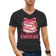 All Booked For Valentine Book Lovers Teacher Girl Women Kid Men's V-Neck T-Shirt