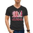 All Booked For Valentine Book Reading Women Girl Teacher Men's V-Neck T-Shirt All Booked For Valentine Book Reading Women Girl Teacher Men's V-Neck T-Shirt