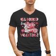 All Booked For Valentines Book Coffee Teacher Women Men's V-Neck T-Shirt