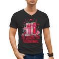 All Booked For Valentines Book Lovers Teacher Valentines Men's V-Neck T-Shirt