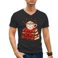 All Booked For Valentine’s Day Reading Teacher Men's V-Neck T-Shirt