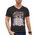 All Booked For Valentines Stacked Books Men's V-Neck T-Shirt All Booked For Valentines Stacked Books Men's V-Neck T-Shirt