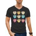 Bookish Romance Tropes Smut Reader Spicy Book Lover Men's V-Neck T-Shirt