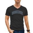 Bookish Vintage Varsity Style Book Lover Art Men's V-Neck T-Shirt