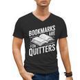 Bookmarks Quote Library Book Reader Men's V-Neck T-Shirt
