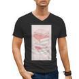 Books Flowers Art Flower Stack Pastel Feminine Men's V-Neck T-Shirt
