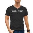 Books Are Greater Than People Men's V-Neck T-Shirt