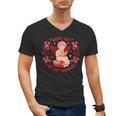 Books Are My Love Language Cupid Reading Book Valentines Day Men's V-Neck T-Shirt