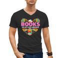 Books Are My Love Language Valentine's Day Reading Lover Men's V-Neck T-Shirt Books Are My Love Language Valentine's Day Reading Lover Men's V-Neck T-Shirt