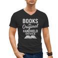 Books The Original Handheld Device – Reading Men's V-Neck T-Shirt