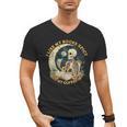 I Like My Books Spicy & My Coffee Icy Skeleton Read Book Men's V-Neck T-Shirt