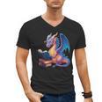 Bookworm Book Lover Women Girls Dragon Reading Men's V-Neck T-Shirt Bookworm Book Lover Women Girls Dragon Reading Men's V-Neck T-Shirt