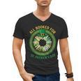 Bookworm Irish All Booked For St Patrick's Day Book Lover Men's V-Neck T-Shirt