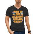 Bookworm This Is My Reading Pajama Book And Pajama Men's V-Neck T-Shirt