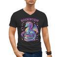 Bookwyrm Just a Girl Who Loves Dragons Books Dragon Reader Men's V-Neck T-Shirt Bookwyrm Just a Girl Who Loves Dragons Books Dragon Reader Men's V-Neck T-Shirt