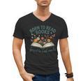 Born To Read Books Forced To Read Emails Men's V-Neck T-Shirt