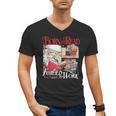 Born To Read Forced To Work Santa Christmas Book Lover Retro Men's V-Neck T-Shirt Born To Read Forced To Work Santa Christmas Book Lover Retro Men's V-Neck T-Shirt
