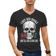 I Buy Her Books And Call Her A Good Girl Book Lover Men's V-Neck T-Shirt I Buy Her Books And Call Her A Good Girl Book Lover Men's V-Neck T-Shirt