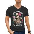 I Buy Books Like I'm Immortal Men's V-Neck T-Shirt I Buy Books Like I'm Immortal Men's V-Neck T-Shirt