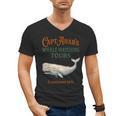 Captain Ahab’s Whale Watching Tours – Moby Book Parody Men's V-Neck T-Shirt