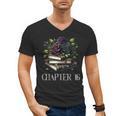 Chapter 16 16th Birthday Girls Book Lovers Gothic Flowers Men's V-Neck T-Shirt Chapter 16 16th Birthday Girls Book Lovers Gothic Flowers Men's V-Neck T-Shirt