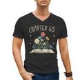 Chapter 65th Birthday Bookworm 65 Years Old For Book Lovers Men's V-Neck T-Shirt Chapter 65th Birthday Bookworm 65 Years Old For Book Lovers Men's V-Neck T-Shirt