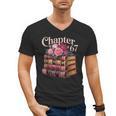 Chapter 67 Floral Book Stack Men's V-Neck T-Shirt Chapter 67 Floral Book Stack Men's V-Neck T-Shirt