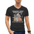 Chasing That Scholastic Book Fair Feeling Apparel Men's V-Neck T-Shirt Chasing That Scholastic Book Fair Feeling Apparel Men's V-Neck T-Shirt