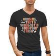 CHASING THAT SCHOLASTIC BOOK FAIR HIGH Men's V-Neck T-Shirt