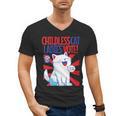 Childless Cat Ladies Vote Kamala Harris Cute Comic Book Cat Men's V-Neck T-Shirt Childless Cat Ladies Vote Kamala Harris Cute Comic Book Cat Men's V-Neck T-Shirt