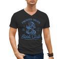 Christmas Snowman Frosted Tales Book Club Men's V-Neck T-Shirt