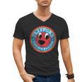 Clifford The Big Red Dog Round Distressed Logo Kids Books Men's V-Neck T-Shirt Clifford The Big Red Dog Round Distressed Logo Kids Books Men's V-Neck T-Shirt