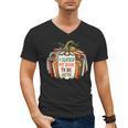 I Closed My Book To Be Here Fall Pumpkin Men's V-Neck T-Shirt I Closed My Book To Be Here Fall Pumpkin Men's V-Neck T-Shirt