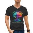 Color Our World Summer Reading 2025 Tree Book Lover Camping Men's V-Neck T-Shirt Color Our World Summer Reading 2025 Tree Book Lover Camping Men's V-Neck T-Shirt