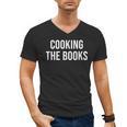 Cooking The Books Men's V-Neck T-Shirt