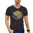 Cool Holy Bible Book Costume For Man And Woman Men's V-Neck T-Shirt