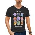 Cool Kids Read Books Apparel Men's V-Neck T-Shirt Cool Kids Read Books Apparel Men's V-Neck T-Shirt